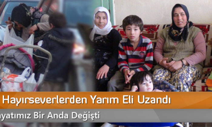 İnsanlık Dramı Yaşayan Aileye Hayırseverler Yardım Eli Uzattı