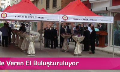 Alan Al ile Veren El Buluşturuluyor