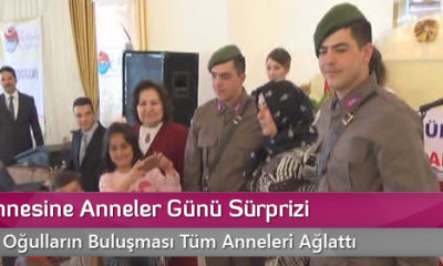 Asker Annesine Anneler Günü Sürprizi