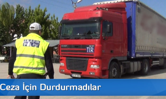 Bu Defa Ceza İçin Durdurmadılar
