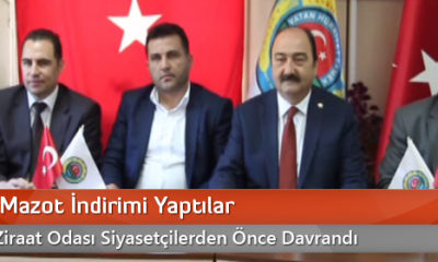 Çiftçiye Mazot İndirimi Yaptılar