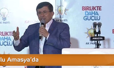Davutoğlu Amasya’da