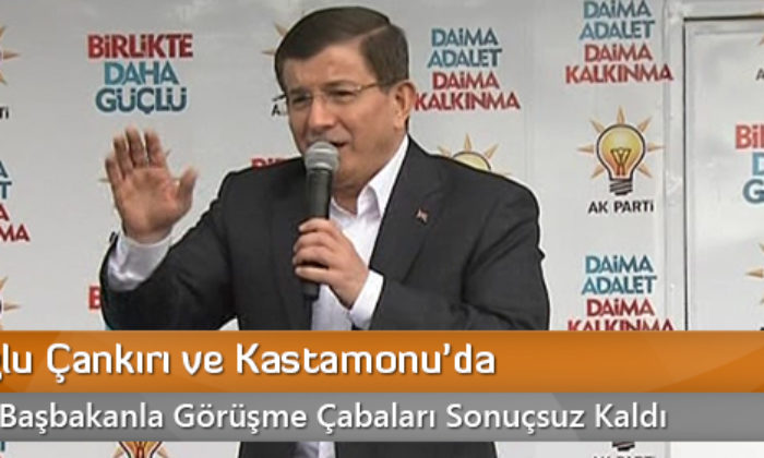 Davutoğlu Çankırı ve Kastamonu’da