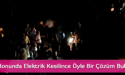 Düğün Salonunda Elektrik Kesilince Öyle Bir Çözüm Buldular ki …