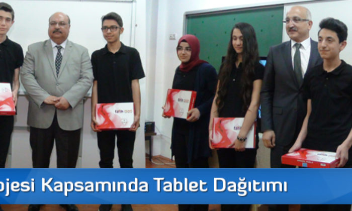 Fatih Projesi Kapsamında Tablet Dağıtımı