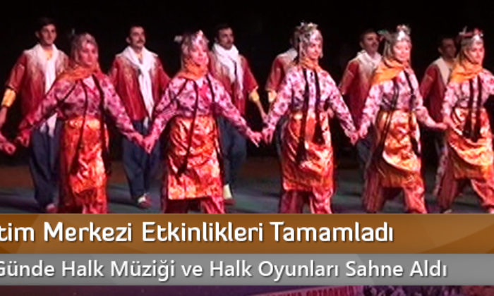 Halk Eğitim Merkezi Etkinlikleri Tamamladı