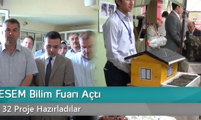 İskilip MESEM Bilim Fuarı Açtı