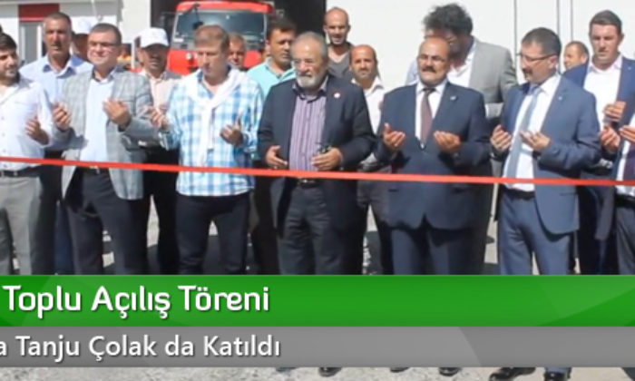 Kargı’da Toplu Açılış Töreni
