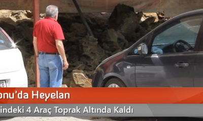 Kastamonu’da Heyelan