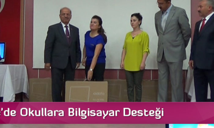 Kırıkkale’de Okullara Bilgisayar Desteği