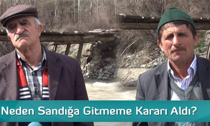 Köylüler Neden Sandığa Gitmeme Kararı Aldı?