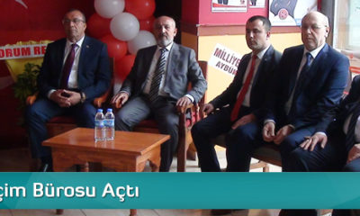 MHP Seçim Bürosu Açtı