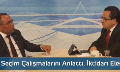 MHP’nin Seçim Çalışmalarını Anlattı, İktidarı Eleştirdi
