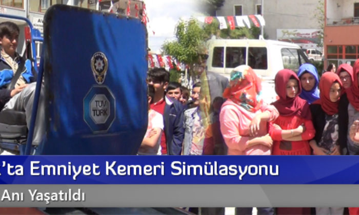 Osmacık’ta Emniyet Kemeri Simülasyonu