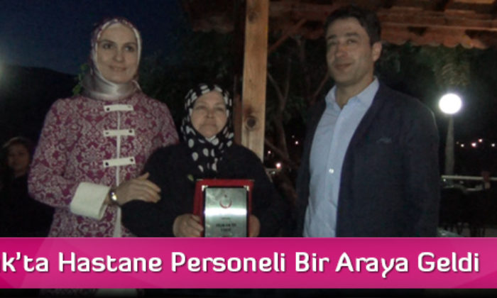 Osmancık’ta Hastane Personeli Bir Araya Geldi