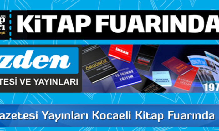 Özden Gazetesi Yayınları Kocaeli Kitap Fuarında