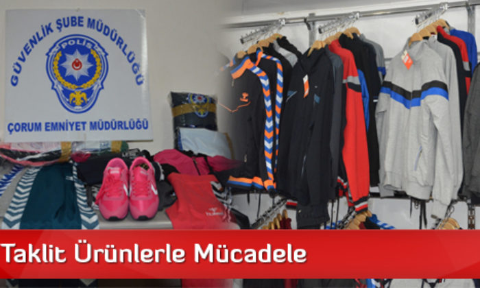 Polisten Taklit Ürünlerle Mücadele