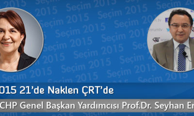 Seçim 2015 21’de Naklen ÇRT’de