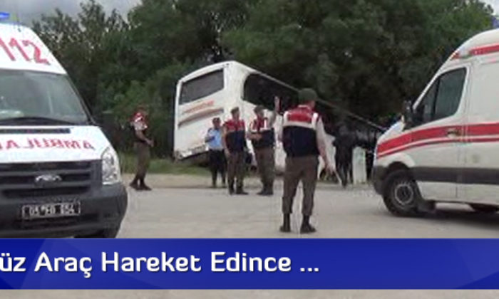 Sürücüsüz Araç Hareket Edince …