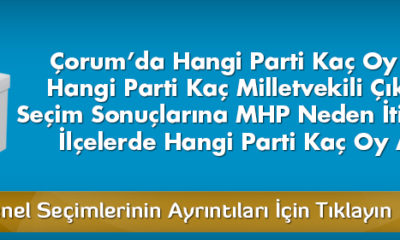 Çorum 2015 Seçim Sonuçları