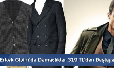 Beyefendi Erkek Giyim’de Damatlıklar 319 TL’den Başlayan Fiyatlarla
