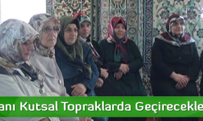 Ramazanı Kutsal Topraklarda Geçirecekler