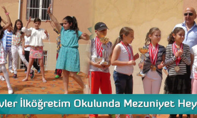 Bahçelievler İlköğretim Okulunda Mezuniyet Heyecanı