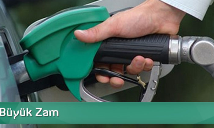 Benzine Büyük Zam