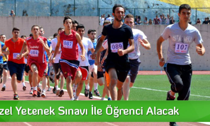 Besyo Özel Yetenek Sınavı İle Öğrenci Alacak
