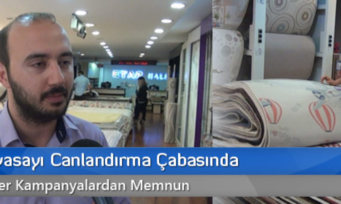 Esnaf Piyasayı Canlandırma Çabasında