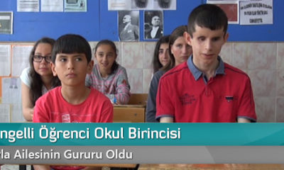 Görme Engelli Öğrenci Okul Birincisi