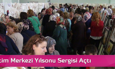 Halk Eğitim Merkezi Yılsonu Sergisi Açtı
