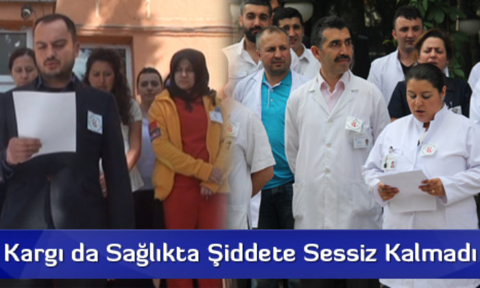 İskilip ve Kargı da Sağlıkta Şiddete Sessiz Kalmadı