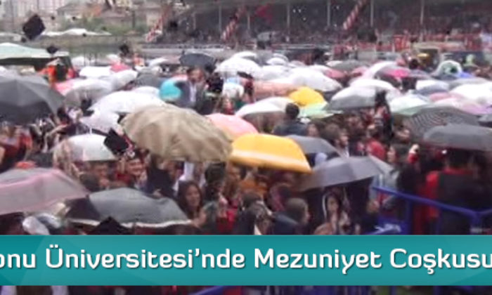 Kastamonu Üniversitesi’nde Mezuniyet Coşkusu
