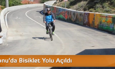 Kastamonu’da Bisiklet Yolu Açıldı
