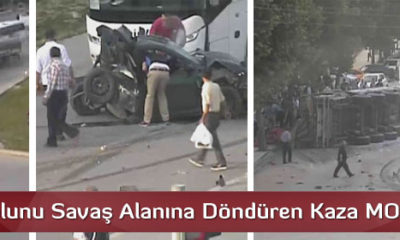 Çevre Yolundaki Kazanın Mobese Görüntüleri