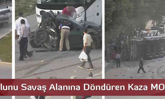 Çevre Yolundaki Kazanın Mobese Görüntüleri