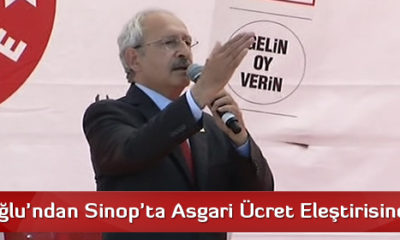 Kılıçdaroğlu’ndan Sinop’ta Asgari Ücret Eleştirisine Cevap
