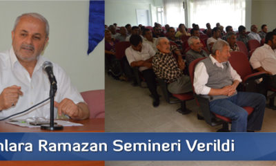 Mahkumlara Ramazan Semineri