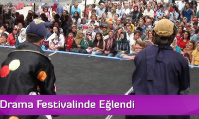 Minikler Drama Festivalinde Eğlendi