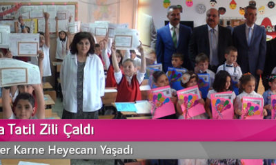 Okullarda Tatil Zili Çaldı