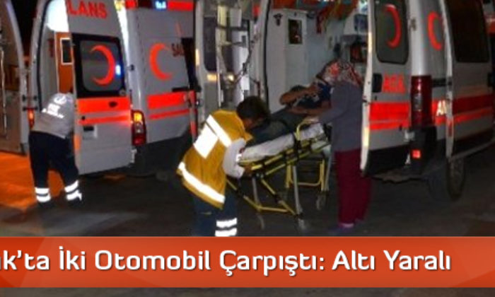 Osmancık’ta İki Otomobil Çarpıştı: Altı Yaralı