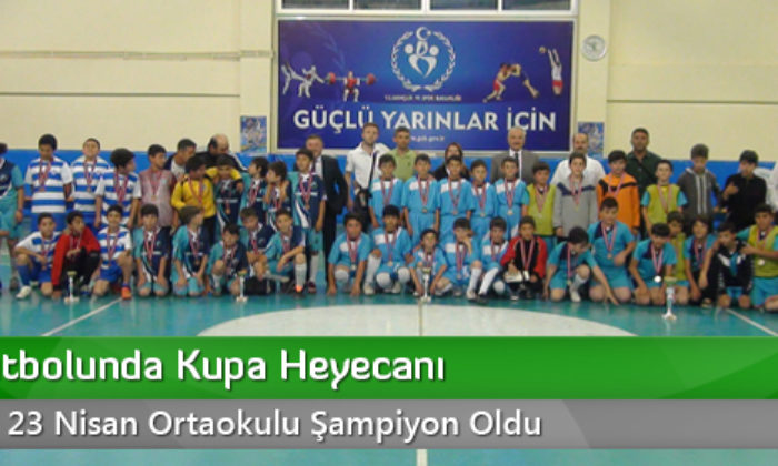 Salon Futbolunda Kupa Heyecanı