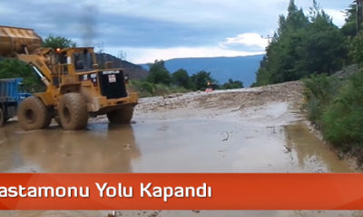Tosya-Kastamonu Yolu Kapandı