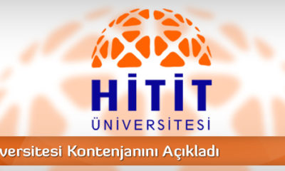 Hitit Üniversitenin Kontenjanı Açıklandı.