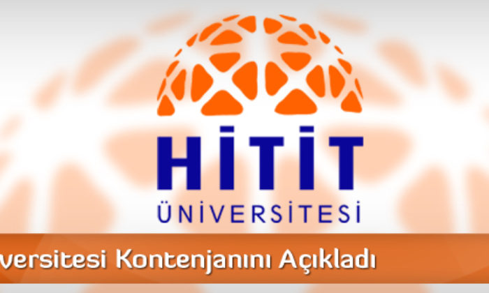 Hitit Üniversitenin Kontenjanı Açıklandı.