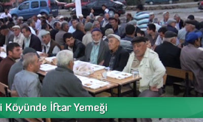 Arifegazili Köyünde İftar Yemeği