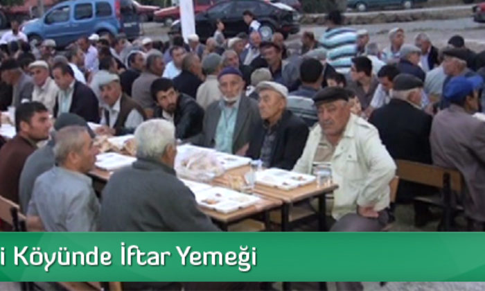 Arifegazili Köyünde İftar Yemeği