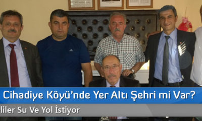 Kargı’ya Bağlı Cihadiye Köyü’nde Yer Altı Şehri mi Var?