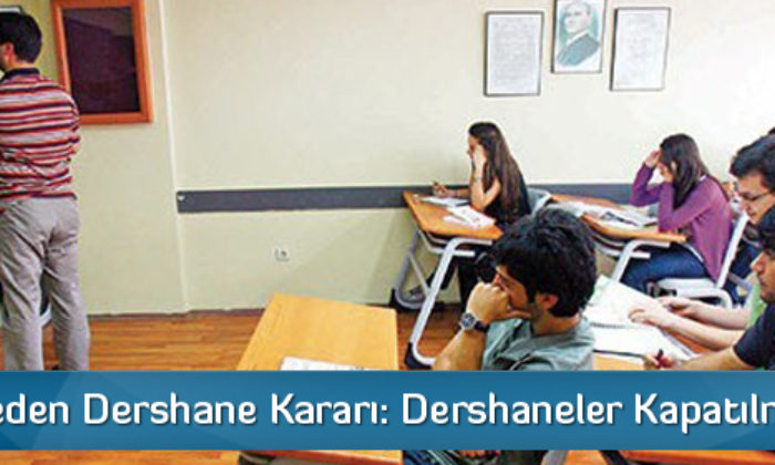 AYM’den Dershane Kararı